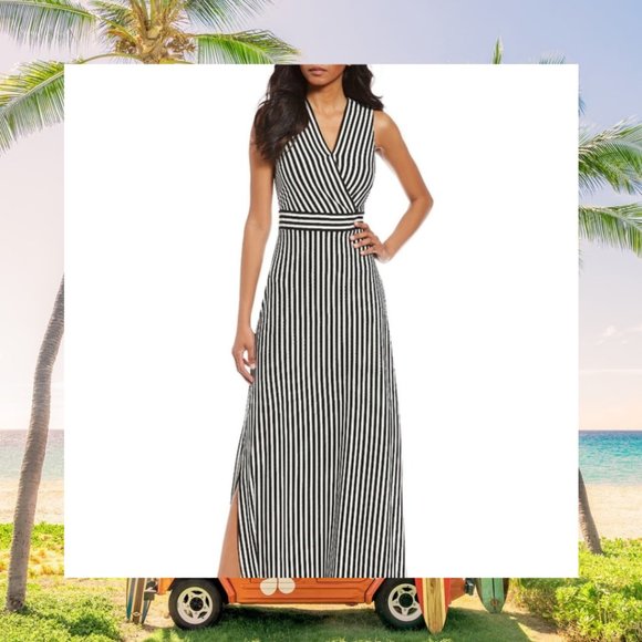 Isaac Mizrahi Dresses & Skirts - NWT Isaac Mizrahi Black V-neck Sleeveless Dress M